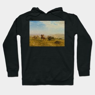 The Wild West by Albert Bierstadt Hoodie